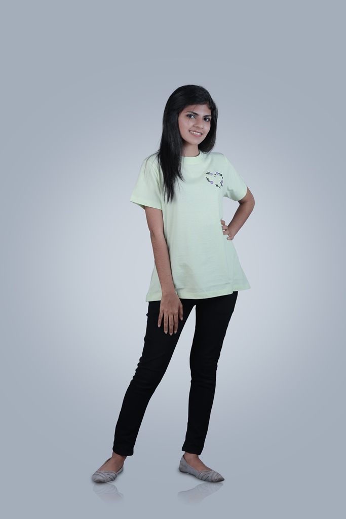 T-shirt with embroidery - Image 2