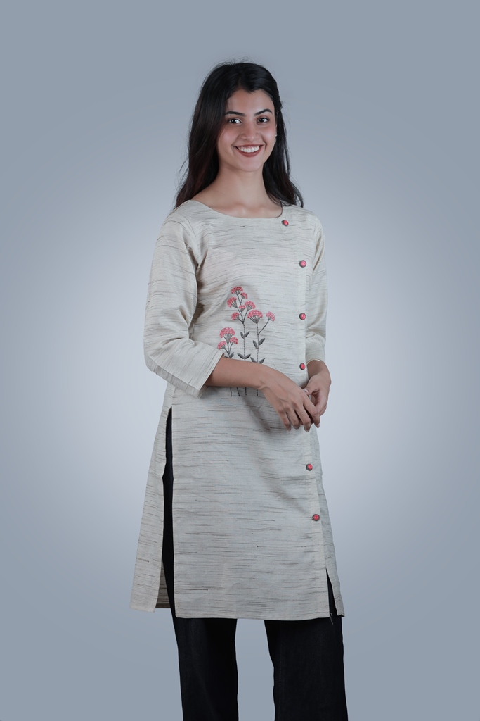 Kurti with show button