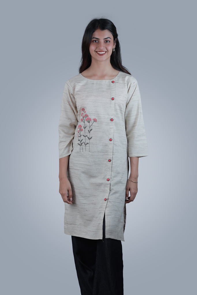 Kurti with show button - Image 2