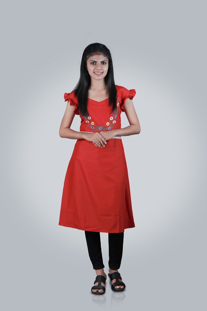 Dress with Embroidery - Image 4