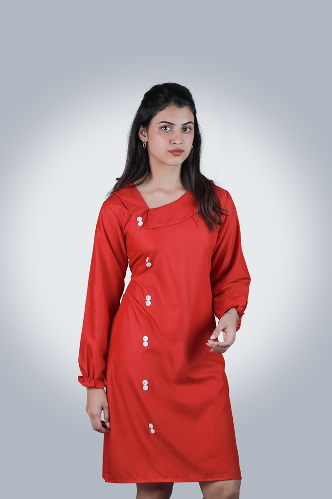 Dress with Buttons - Image 3